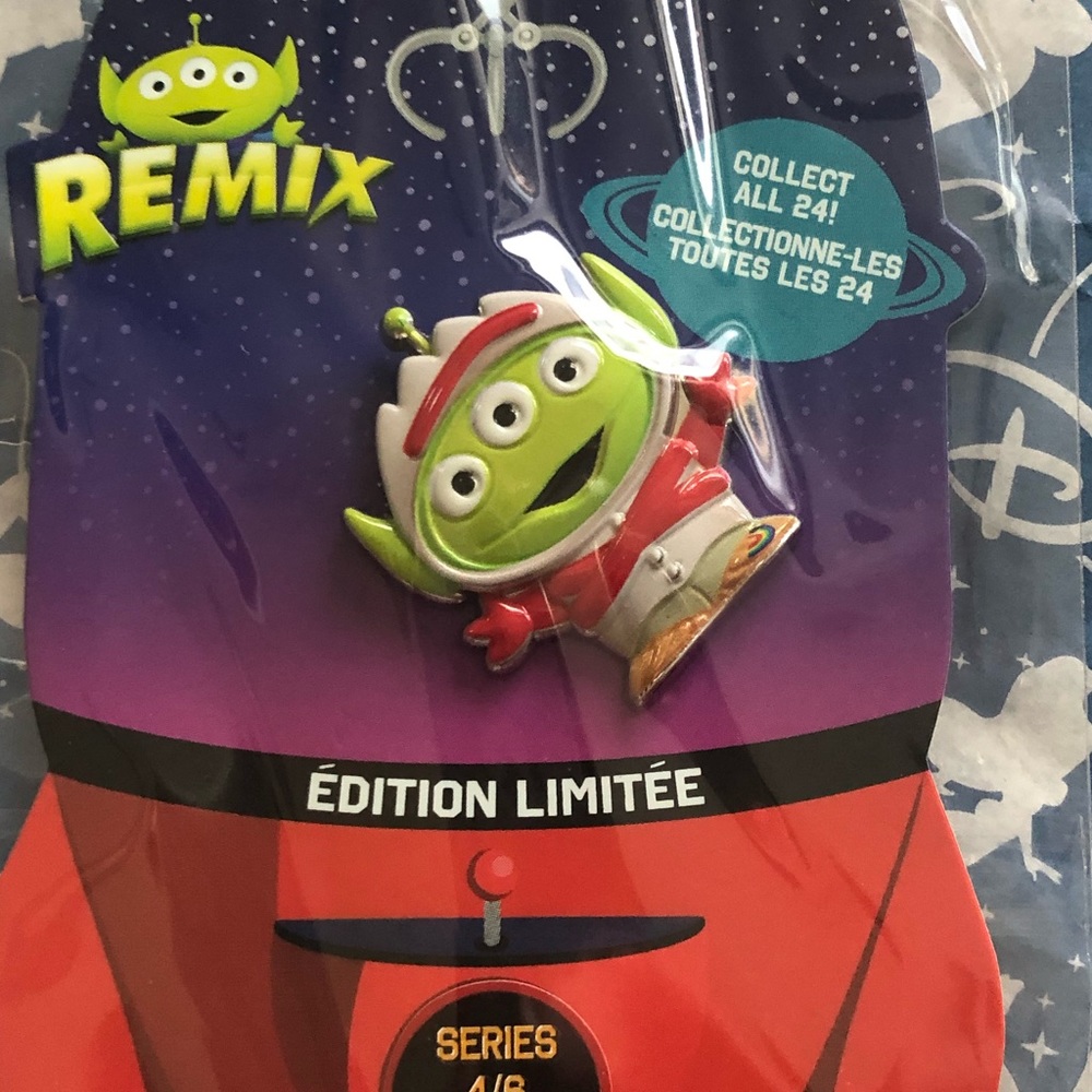 Disney Pixar Alien Remix Toy Story Pin